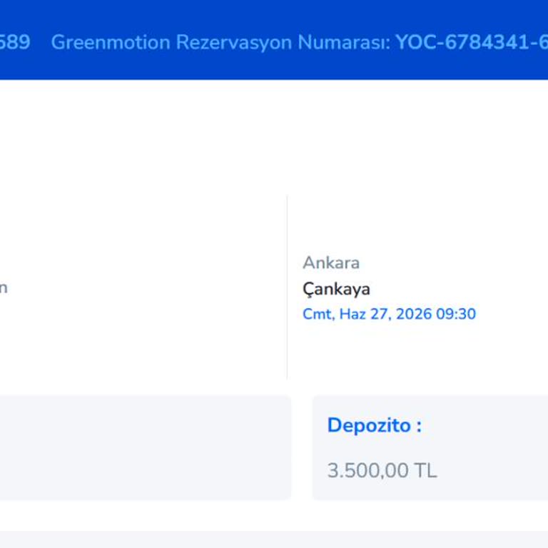 Yolcu360 Araç Kiralama İadesi Gecikmesi