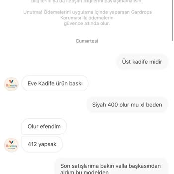 Kadife Olmadığı İlan Edilen Ürün Ve İade Reddi