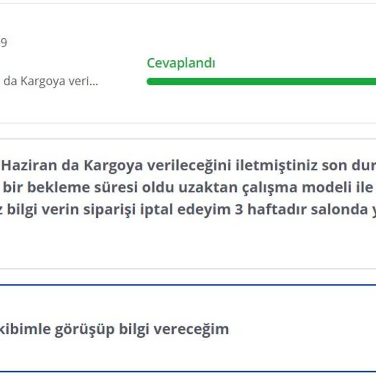 Pazarama'da Hazırlanamayan Sipariş Ve İade Ödemesinin Yapılmaması