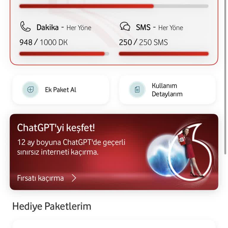 Vodafone'a Geçiş Sonrası İnternet Çekim Sorunu Ve Yüksek Fatura