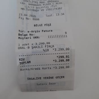Oral-B Çocuk Diş Fırçası Kampanya Yanıltması Ve İade Reddi