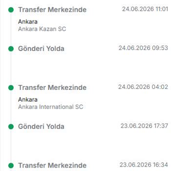 Kargo Ankara Transfer Merkezinde 27 Saat Takılı, Canlı Destek Çözüm Sunamıyor