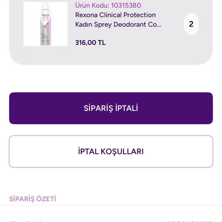 Gratis Siparişi Hazırlanmadı, Teslimat Bilgisi Talep Ediliyor