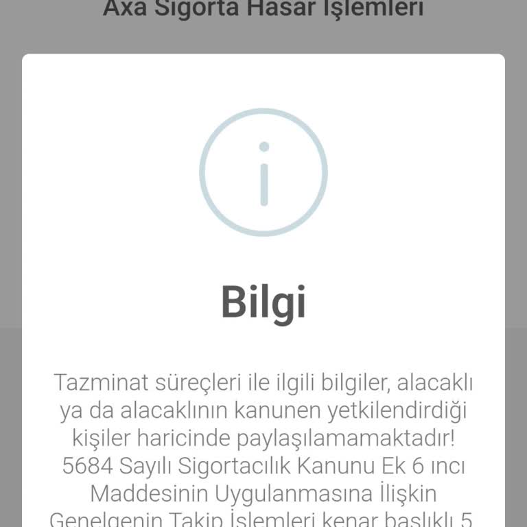 Axa Sigorta’da Dosya Bilgilerine Erişim Eksikliği Ve Şeffaflık Sorunu