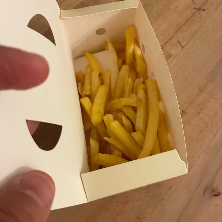 Eksik Gelen Patates Kızartması İçin Yeniden Gönderim Talebi
