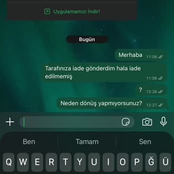 İade Talebime Cevap Gelmemesi Ve Geciken Para İadesi