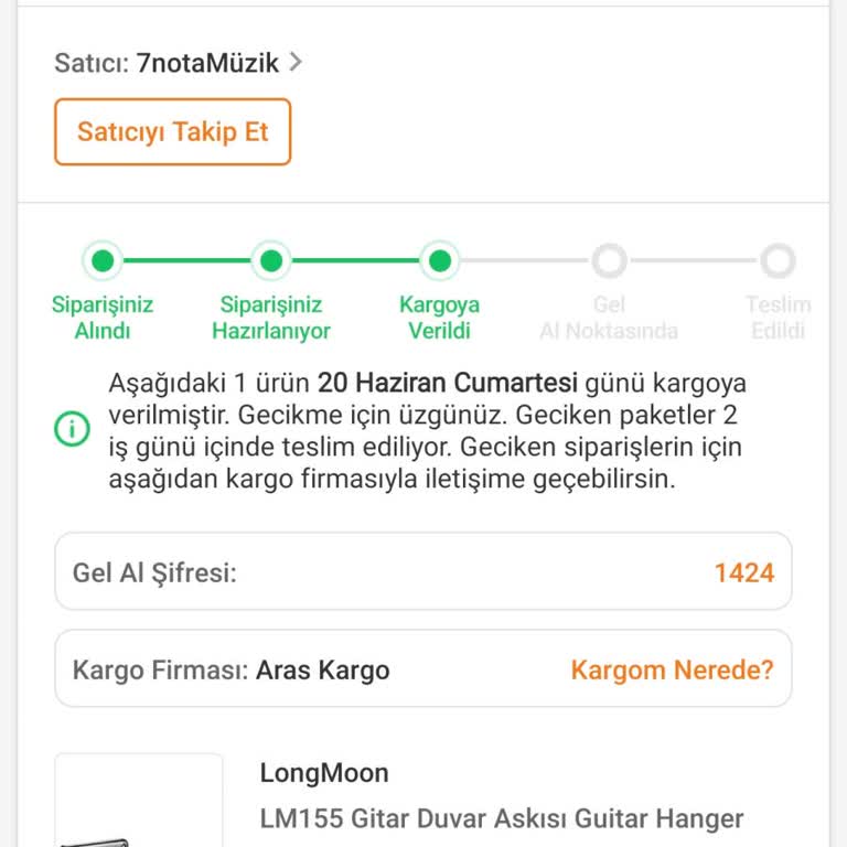 Trendyol'un Kapalı Gel Al Noktasını Açık Gösterdiği İçin İade Süreci Durakladı