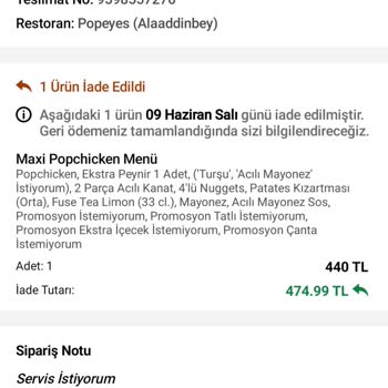 Yanlış Ürün Gönderimi Ve Uzayan İade Süreci