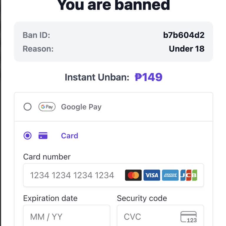Umingle Incorrectly Blocked Me With an Underage Warning