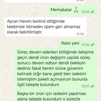 Karaca Kahve Makinesinin Su Sızdırması Ve İade Talebinin Reddedilmesi