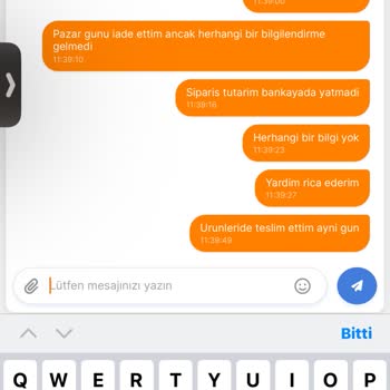 İade Ücreti Hesaba Yansımıyor, İşlem Süresi Uzun