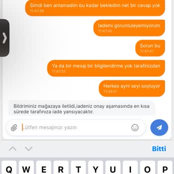 İade Ücreti Hesaba Yansımıyor, İşlem Süresi Uzun