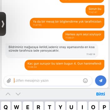 İade Ücreti Hesaba Yansımıyor, İşlem Süresi Uzun