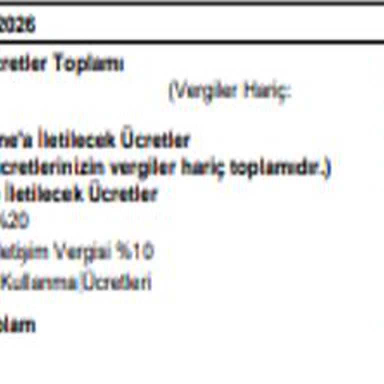 Vodafone Taahhüt Değişikliğinde Açıklanmayan Vergi Nedeniyle Fatura Artışı Şikayeti