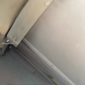 Mersin Büyükşehir Belediyesi Otobüste Su Akıyor!