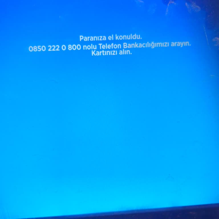 ATM'de QR İle 40.000 TL Para Yatırma Sıkıştı, Hesaba Geçmedi