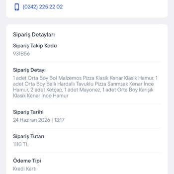 Domino's Antalya Göksu Şubesinde Sipariş İptali Ve Uzun Bekleme Mağduriyeti