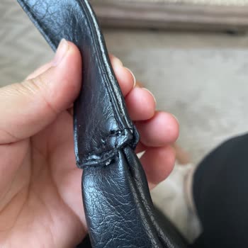 Kırık Kulplu Çanta Üzerinde Acemi Tamir Ve Aşırı Ücret Talebi