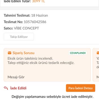 Trendyol'da Stok İddiası Sonrası Tekrar İade Ve Artan Fiyatla Yaşadığım Mağduriyet