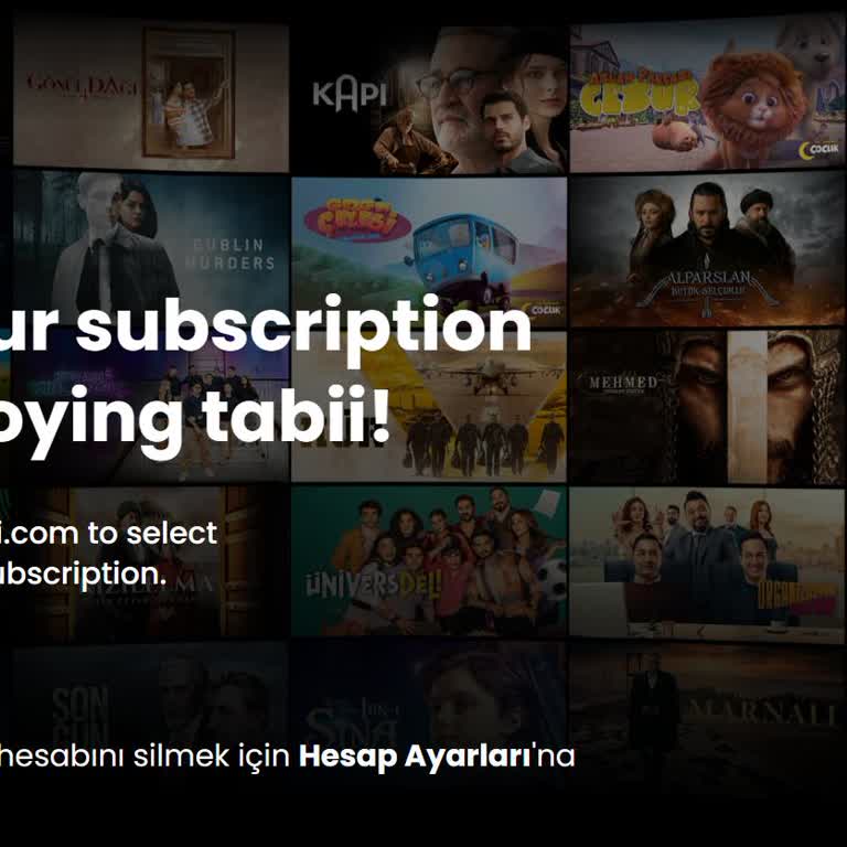 Tabii Premium Üyeliği Giriş Yapamıyor Ve Ücretli Abonelik Sayfasına Yönlendiriliyor