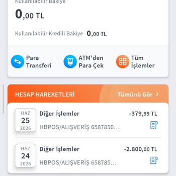Halkbank'tan ATM Yatırdığım Para Bilgi Verilmeden Bloke Edildi