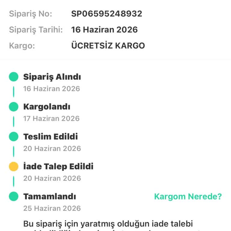 Hasarlı Ürün İçin İade Talebi Haksızca İptal Edildi