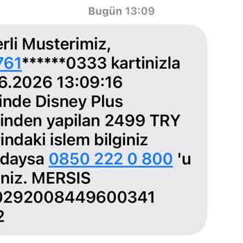 Disney Plus'tan Ücret Alındı Ama İzleme Yapılamıyor Ve İade Talep Ediyorum