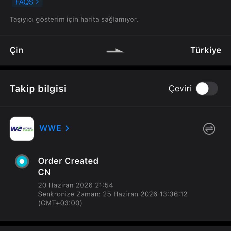 Riosso Ve We World Express'ten Kargo Gecikmesi Ve Bilgi Eksikliği