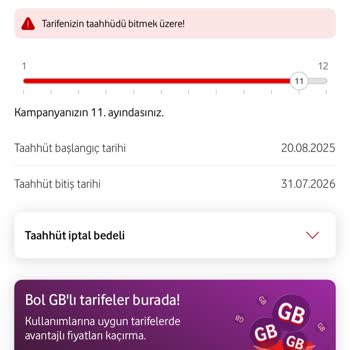 Vodafone Tarife Yenilemede %84 Fiyat Artışı Ve Yanıltıcı İndirim Teklifi