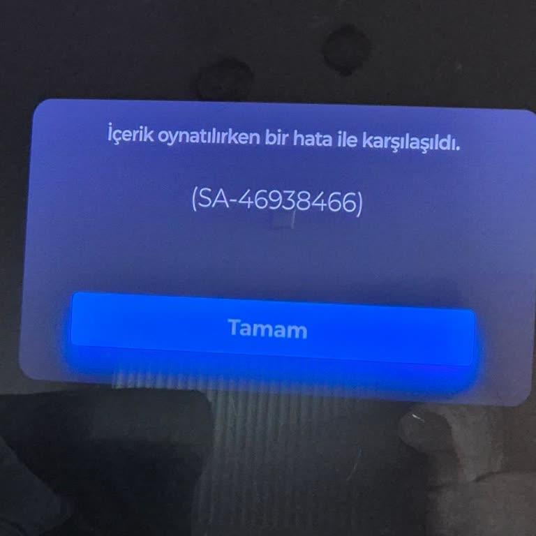 Digiturk Tod'ta 46938466 Hatası, BeIN Sports Kesintisi Ve Müşteri Hizmetlerine Ulaşılamama