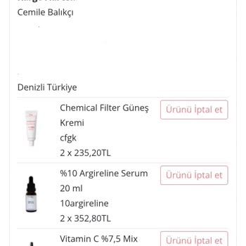 Siparişim Kargoya Verilmedi Ve Ürünler Eksik