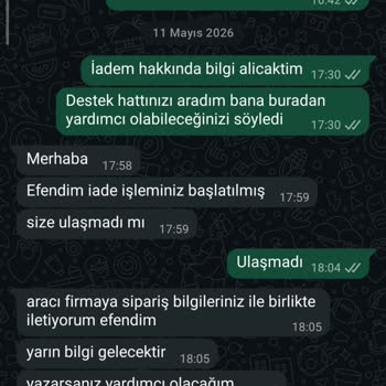 İrva Collection’dan Teslim Edilmeyen Sipariş Ve Geri Ödeme Talebi