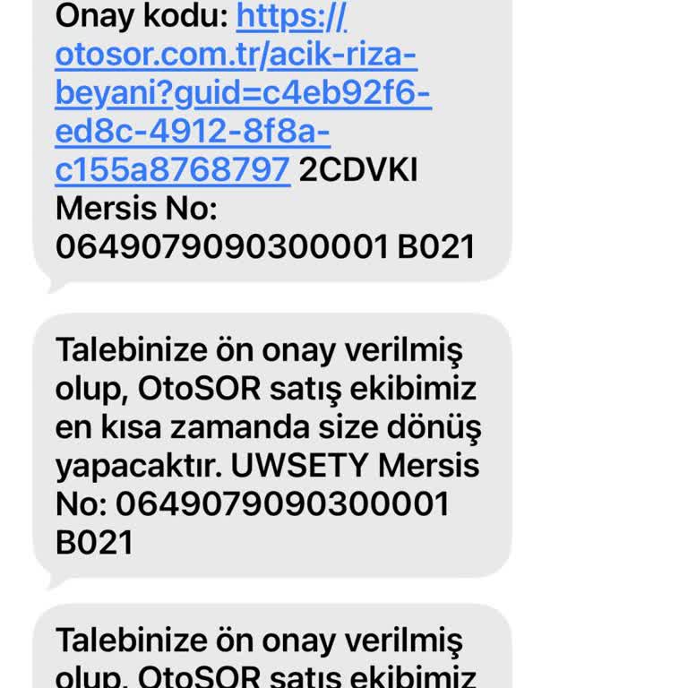 Otosor Kredi Onayı Sonrası Sicil Bozuk Sebebiyle İptal Edildi, Yol Ve Kapora Masraflarım Yok Oldu