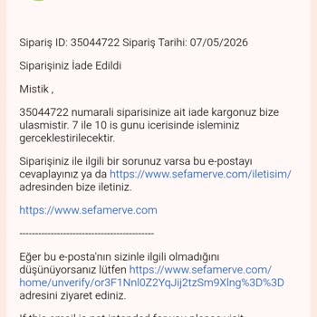 İade Ödemesi 349 TL Gecikiyor Ve Müşteri Hizmetleri Cevap Vermiyor