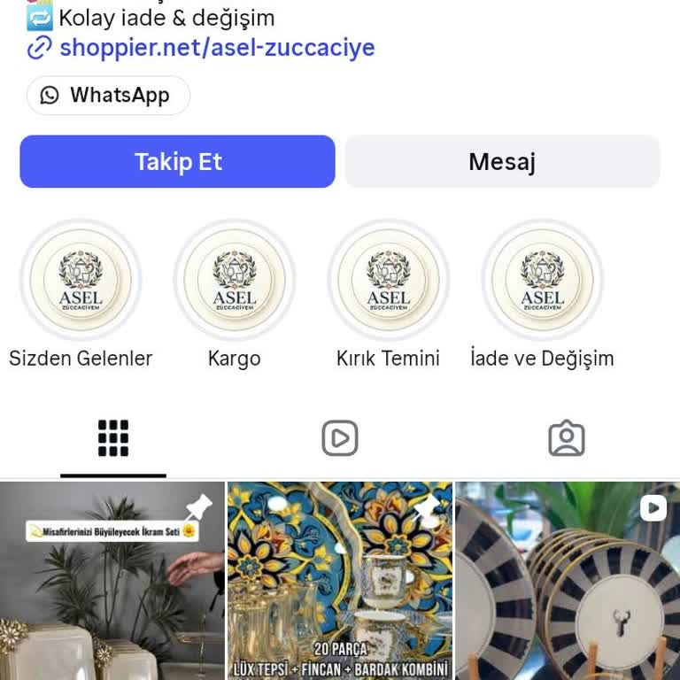 Asel Züccaciye Instagram Satıcısının İade Yapmaması