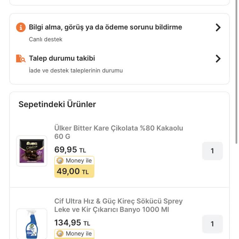 Siparişimin Bildirimsiz İptali Ve Ürün Temini Talebi