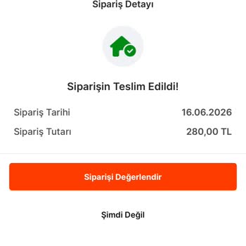 Sipariş Teslim Edilmediği Halde Teslim Edildi Olarak Gösterildi