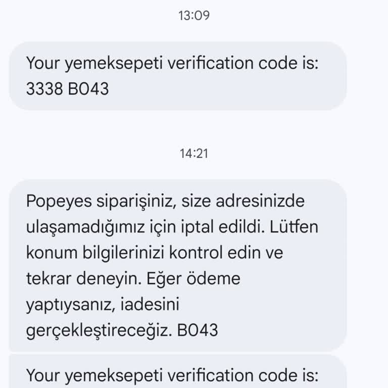 Kurye Adrese Gelmedi Ve Sipariş Haksızca İptal Edildi