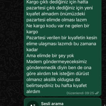 Ek Değişim Ücreti Talebi Ve İletişimsizlik