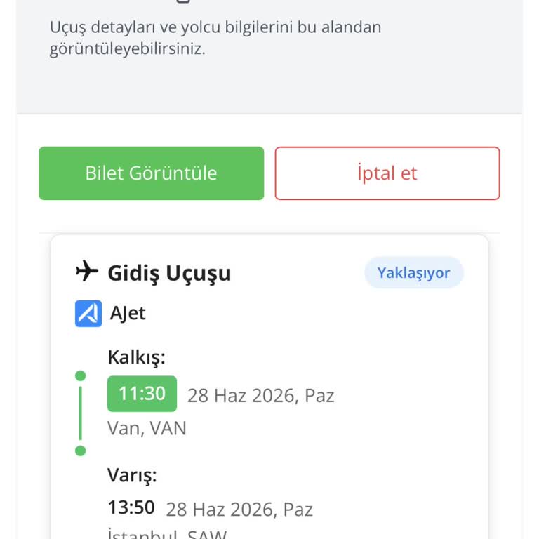 İptal Edilemez Bilet Satışı Ve Bilgilendirme Sorunu