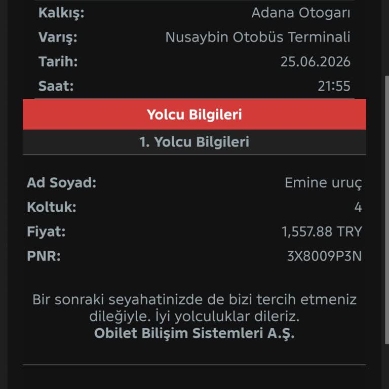 Obilet'ten Yüksek Tutarlı Bilet İadesi Gecikmesi Acil Düzeltme Gerektiriyor