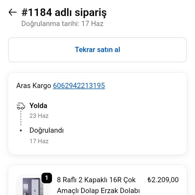 Kzy Mobilya Ve Aras Kargo’da 10 Gün Süren Teslimat Gecikmesi