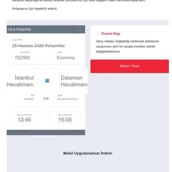 İstanbul Dalaman Uçuşunda Bilgi Eksikliği Ve Yanıltıcı Yakıt Göstergesi