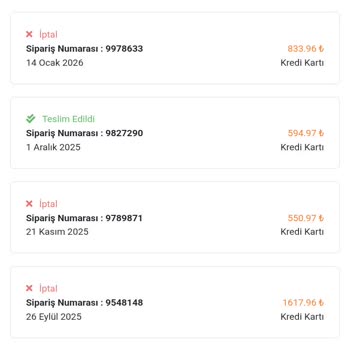 İptal Edilen Siparişin 1.867 TL’lik İadesi Hesaba Yansımıyor