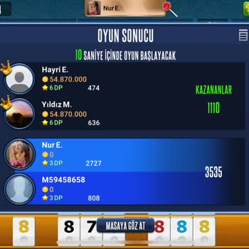 101 Okey Plus Eşli Oyunda Kurallara Aykırı Çip Kazancı Ve Hesap Banı Talebi