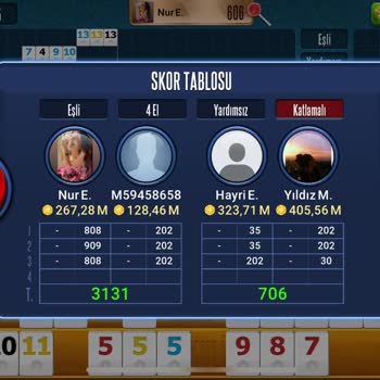 101 Okey Plus Eşli Oyunda Kurallara Aykırı Çip Kazancı Ve Hesap Banı Talebi