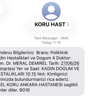 Koru Hastanesi SGK Ve TSS Anlaşması Olmadığını Söyleyerek Yanıltıcı Bilgi Ve Hasta Hakları Engeli