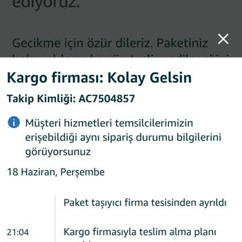 Amazon’da Gerçekleşmeyen Kargo Ve 4.960 TL’lik İade Reddi