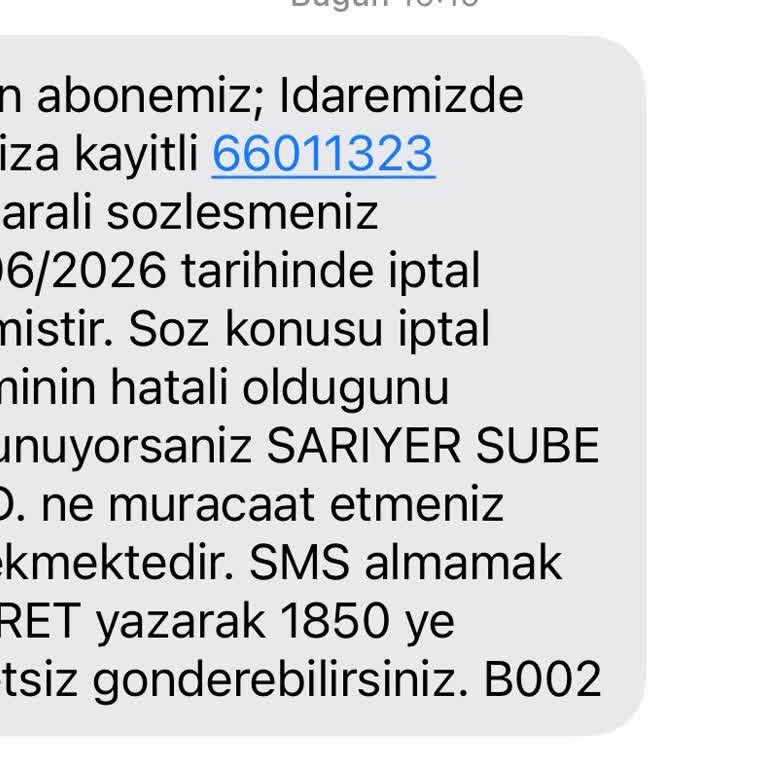 İSKİ Abonelik Sözleşmesinin Bildirimsiz İptali Ve Açıklama Talebi