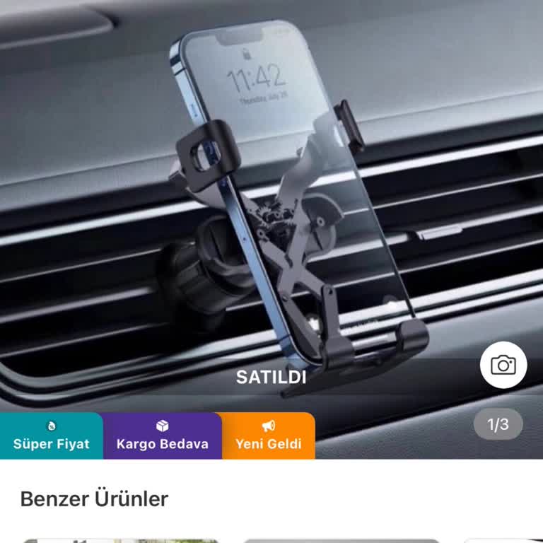 Dolap'ta Hasarlı Telefon Tutucu Ve Satıcının Engellemesi Nedeniyle İade Reddedildi